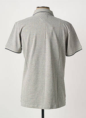 Polo stretch manches courtes gris U.S ATHLETIC homme