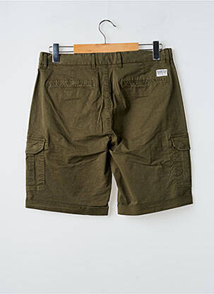 Short tissage popeline taille normale vert RUCKFIELD homme