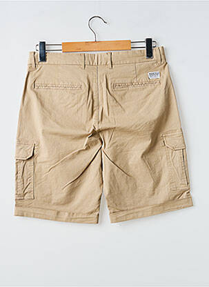 Short tissage popeline taille normale beige RUCKFIELD homme