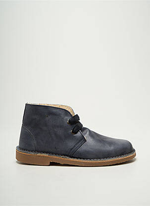 Bottines/boots fourrée talon plat jusqu'à 3cm gris NATURAL WORLD femme