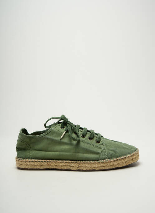 Espadrilles vert NATURAL WORLD homme