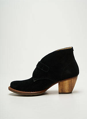Bottines/boots cubain talon de 4 à 6cm noir NEOSENS femme