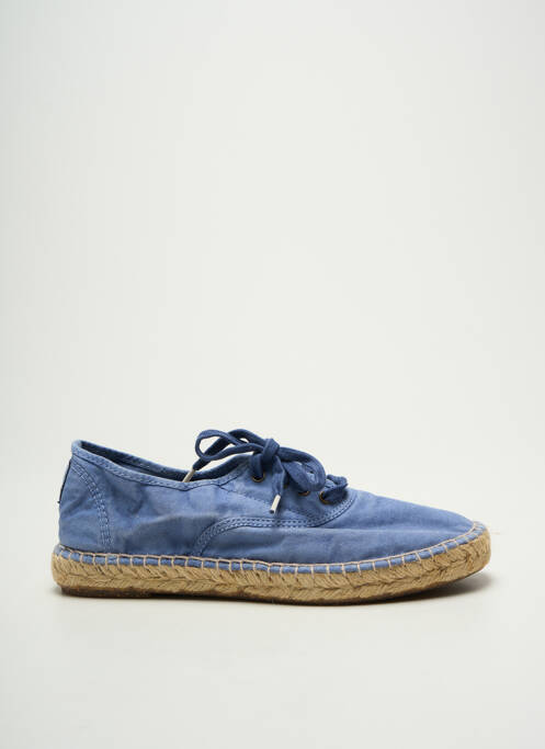 Espadrilles bleu NATURAL WORLD femme