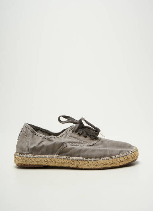 Espadrilles gris NATURAL WORLD femme