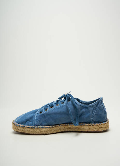 Espadrilles bleu NATURAL WORLD homme