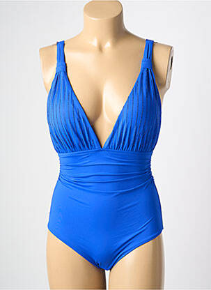 Maillot de bain 1 pièce bleu VIDOYA femme