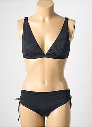 Maillot de bain 2 pièces noir VIDOYA femme