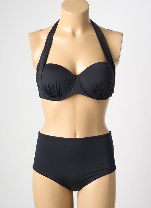 Maillot de bain 2 pièces noir SWEET SECRET femme