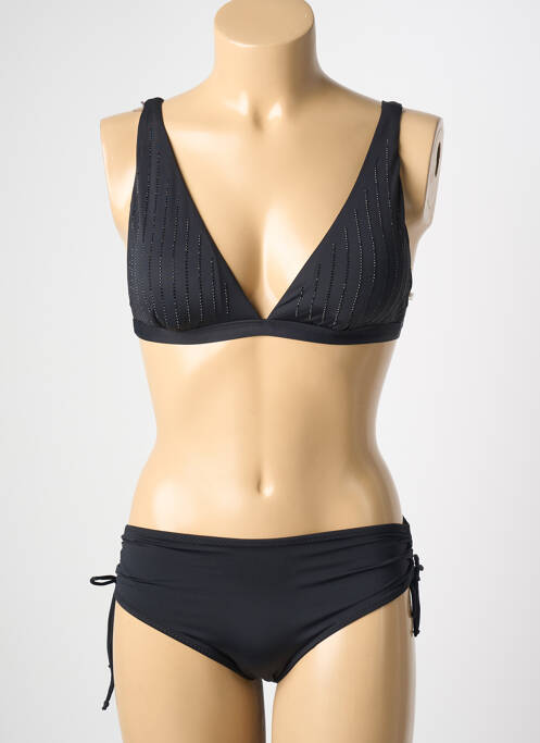 Maillot de bain 2 pièces noir VIDOYA femme