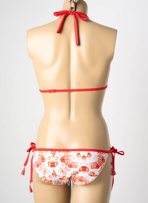 Maillot de bain 2 pièces rouge DAG ADOM femme