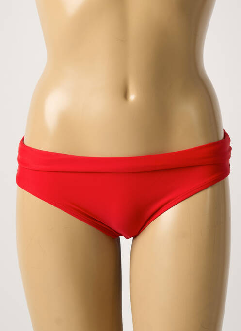 Bas de maillot de bain rouge BIKKI BEACH femme
