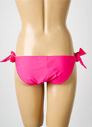 Bas de maillot de bain stretch bikini rose LEMON BAY femme