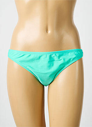 Bas de maillot de bain stretch culotte vert BIKKI BEACH femme