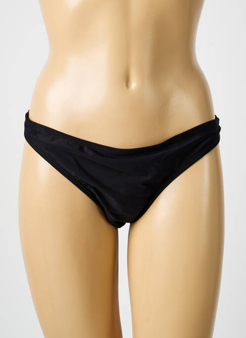 Bas de maillot de bain stretch culotte noir BIKKI BEACH femme