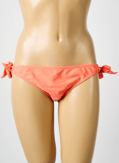 Bas de maillot de bain orange LEMON BAY femme