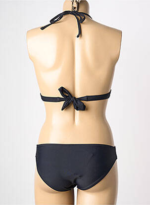 Maillot de bain 2 pièces stretch haut soutien-gorge moulé noir VERY ZEN femme