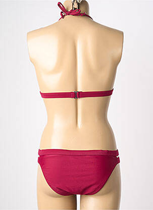 Maillot de bain 2 pièces stretch haut soutien-gorge moulé violet RAE femme