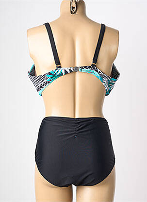 Maillot de bain 2 pièces stretch haut soutien-gorge moulé bleu clair SEXKISS femme
