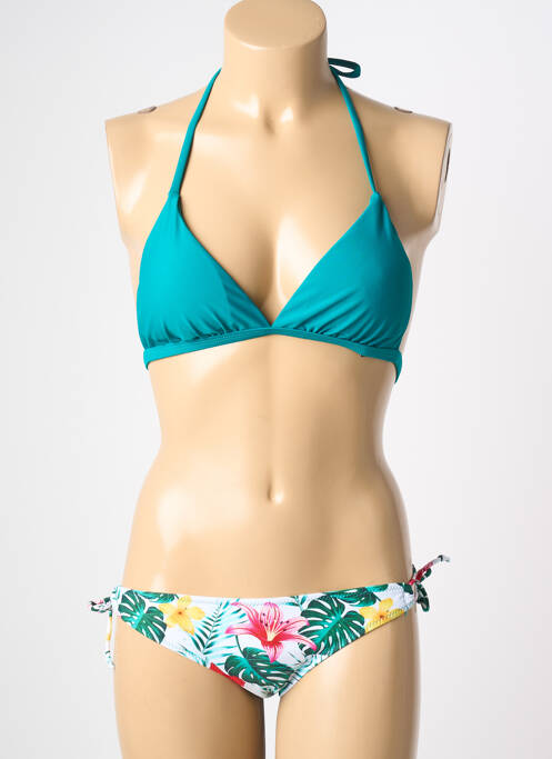 Maillot de bain 2 pièces vert VERY ZEN femme