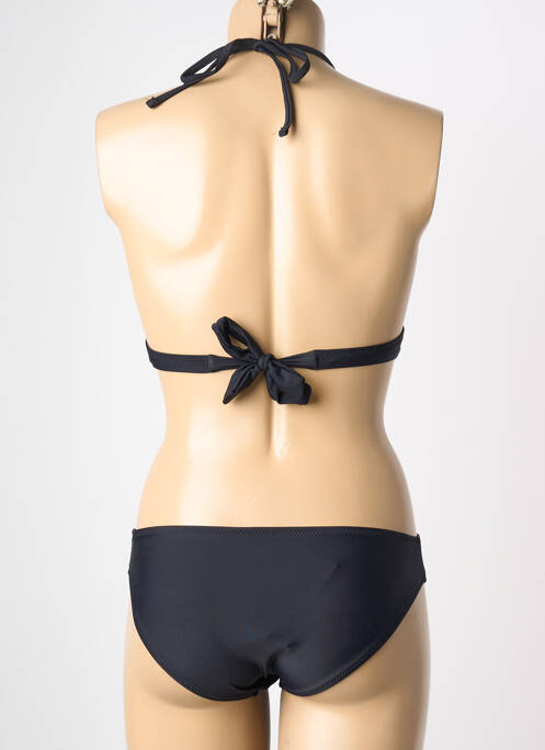 Maillot de bain 2 pièces stretch haut soutien-gorge moulé noir VERY ZEN femme