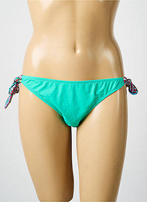 Bas de maillot de bain stretch bikini vert ESTHER ROSE femme