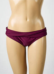 Bas de maillot de bain stretch culotte violet DAG ADOM femme