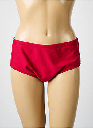 Bas de maillot de bain stretch culotte rose KATIA femme