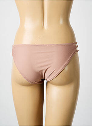 Bas de maillot de bain stretch culotte beige H.NATHALIE femme