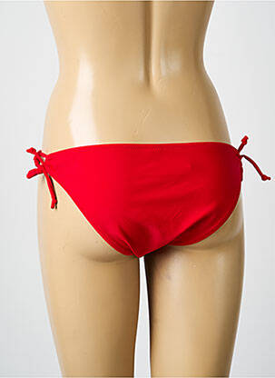 Bas de maillot de bain stretch bikini rouge VERY ZEN femme