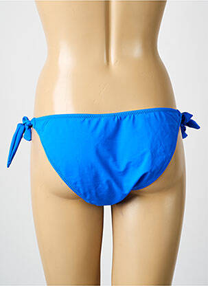 Bas de maillot de bain stretch bikini bleu RAE femme