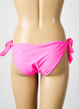 Bas de maillot de bain stretch bikini rose RAE femme