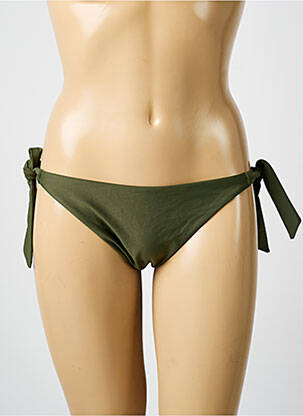 Bas de maillot de bain stretch bikini vert RAE femme