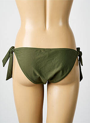 Bas de maillot de bain stretch bikini vert RAE femme