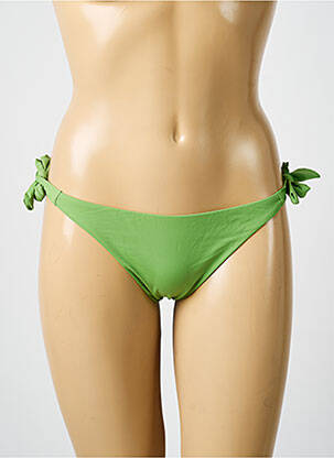 Bas de maillot de bain stretch bikini vert RAE femme