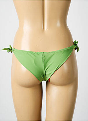 Bas de maillot de bain stretch bikini vert RAE femme