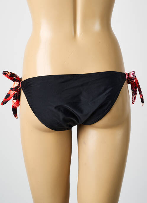 Bas de maillot de bain stretch bikini noir LINGERIE LAND femme