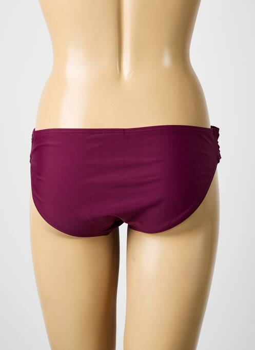 Bas de maillot de bain stretch culotte violet DAG ADOM femme