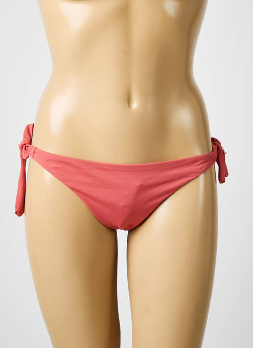 Bas de maillot de bain stretch bikini rose RAE femme