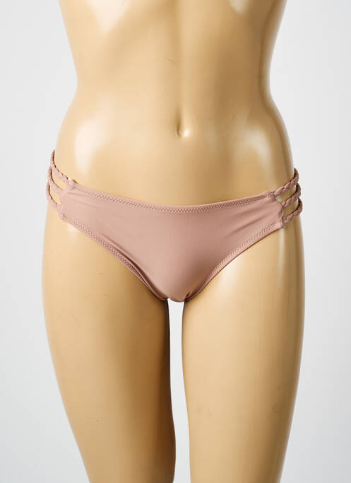 Bas de maillot de bain beige H.NATHALIE femme