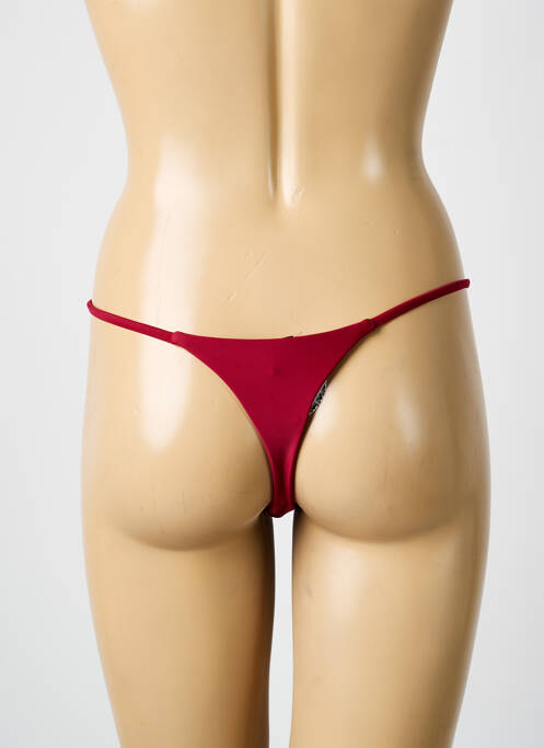 Bas de maillot de bain rouge RAE femme
