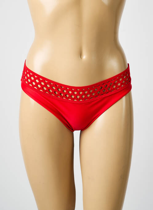 Bas de maillot de bain rouge VIOLETTA femme