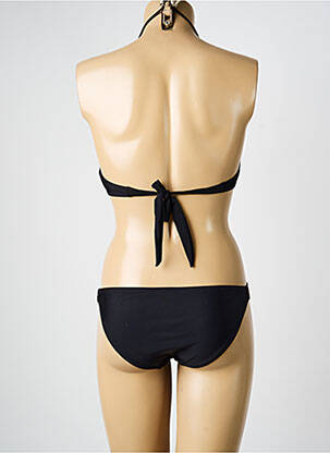 Maillot de bain 2 pièces stretch haut bandeau noir DAG ADOM femme