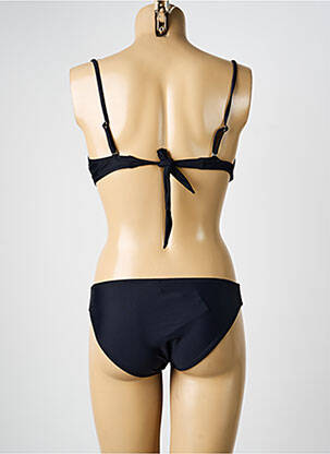 Maillot de bain 2 pièces stretch haut soutien-gorge moulé noir VERY ZEN femme