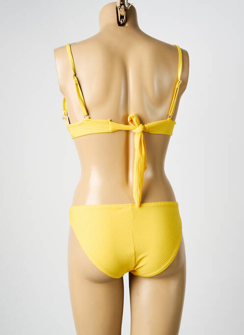 Maillot de bain 2 pièces jaune HIBIKINI femme