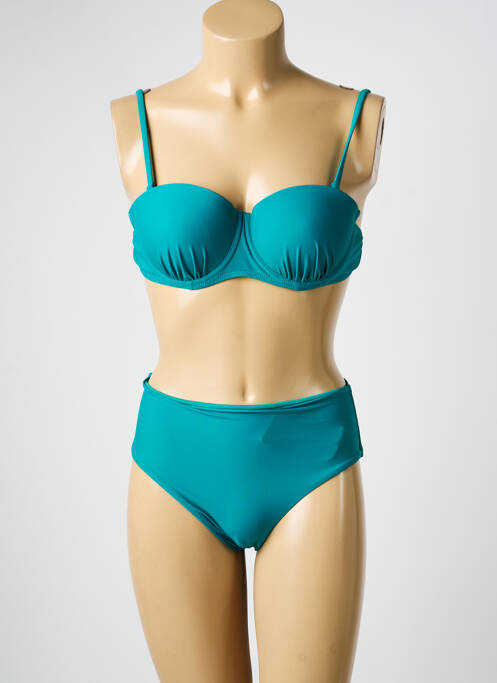 Maillot de bain 2 pièces vert VERY ZEN femme