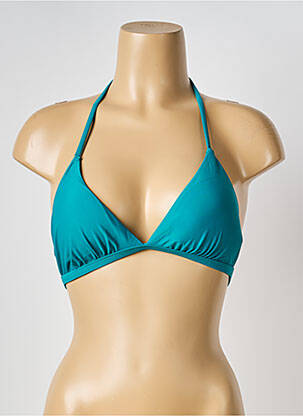 Haut de maillot de bain stretch haut soutien-gorge avec mousse de rembourrage amovible vert VERY ZEN femme