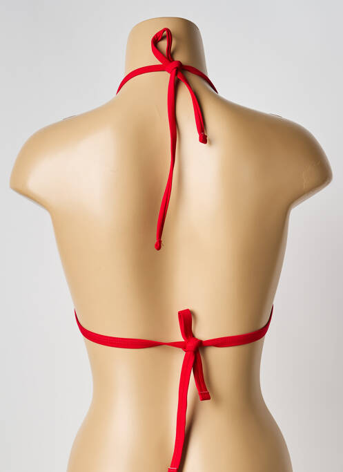 Haut de maillot de bain rouge VERY ZEN femme