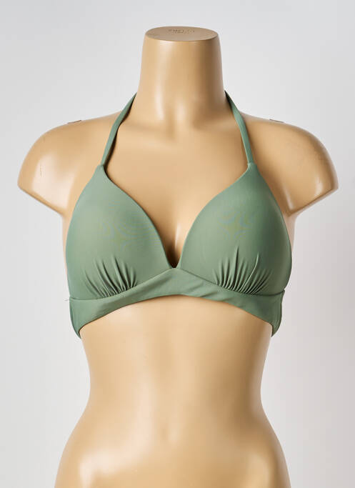 Haut de maillot de bain vert VERY ZEN femme