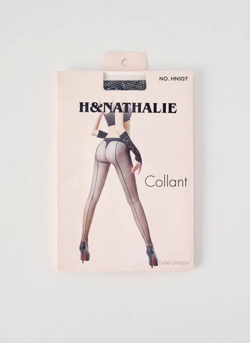Collants noir H.NATHALIE femme
