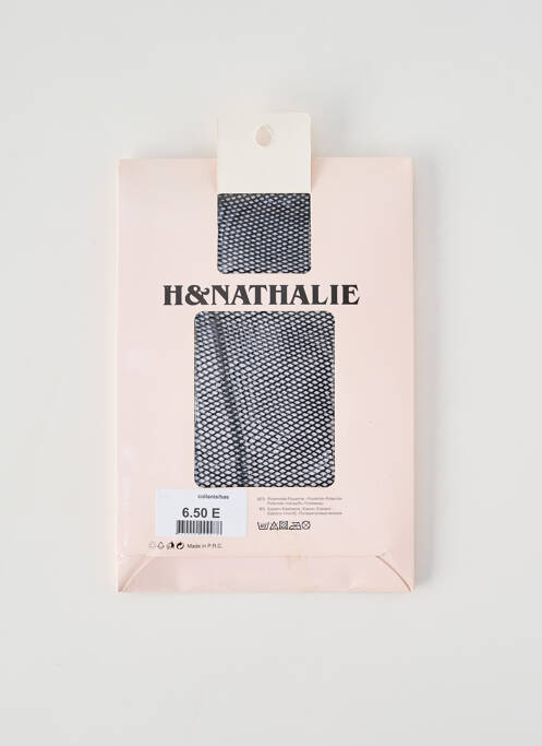 Collants noir H.NATHALIE femme